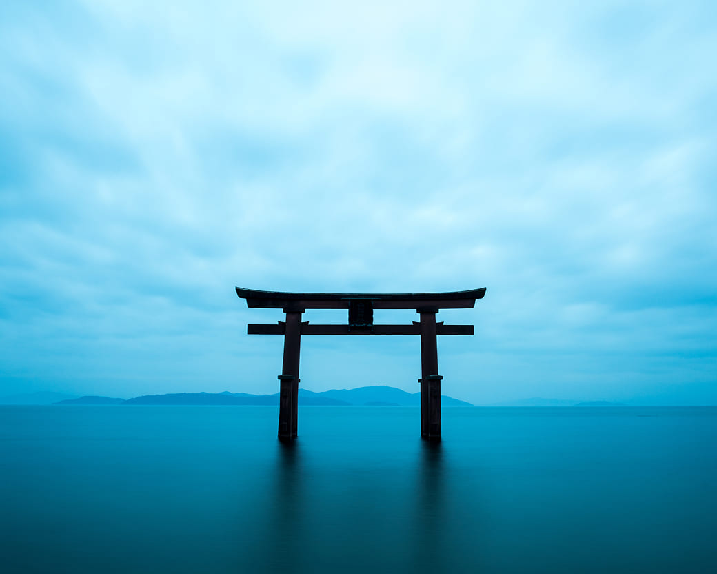 Scenery of a Torii Gate